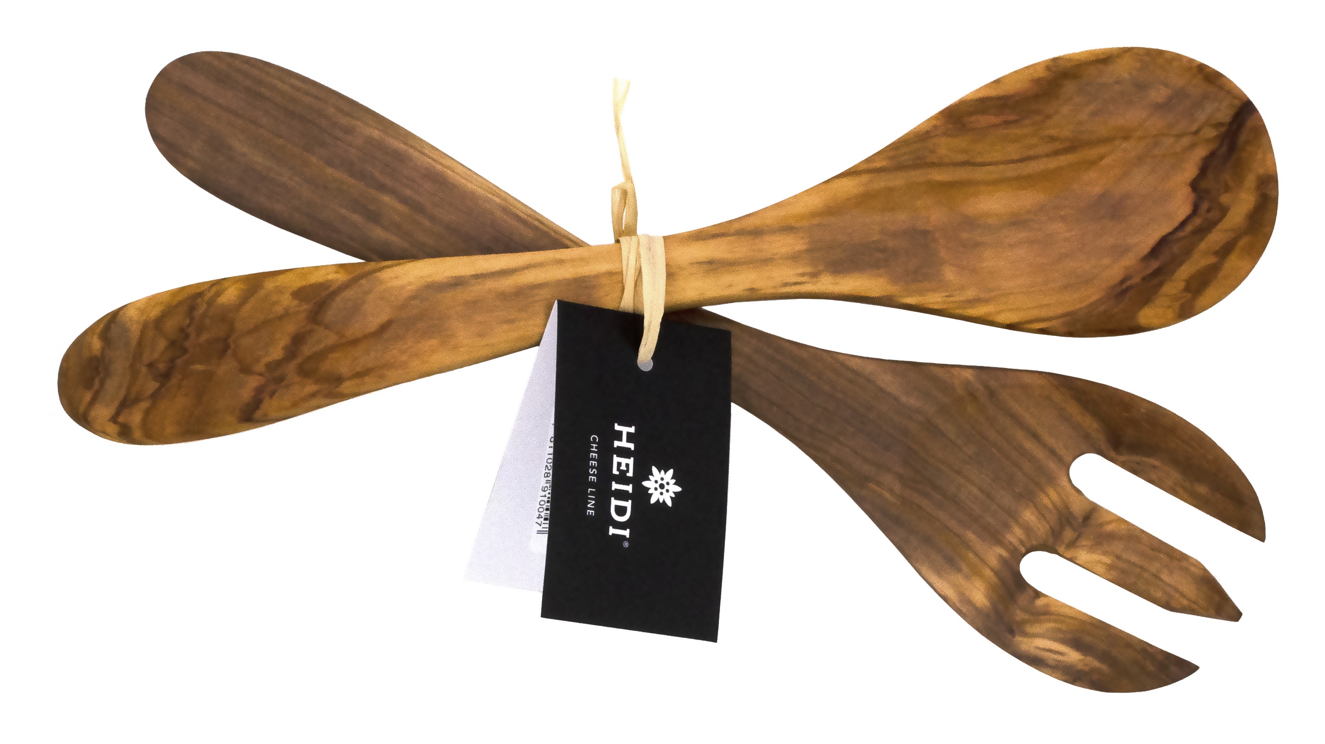 Salatbesteck - 25 cm -Olivenholz Salatbesteck - 25 cm -Olivenholz