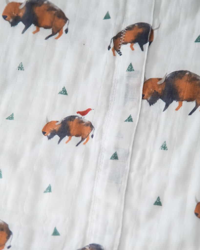 Cotton Muslin Sleeping Bag Gr. M - Bison Cotton Muslin Sleeping Bag Gr. M - Bison