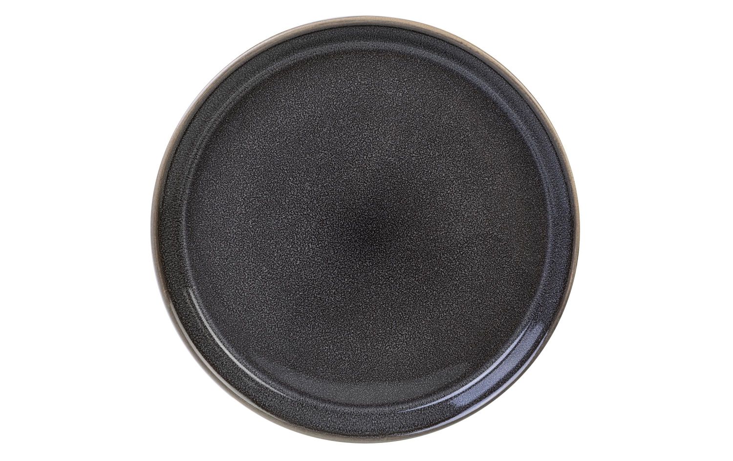 Pfanne, Gusseisen, rund, schwarz, antihaft