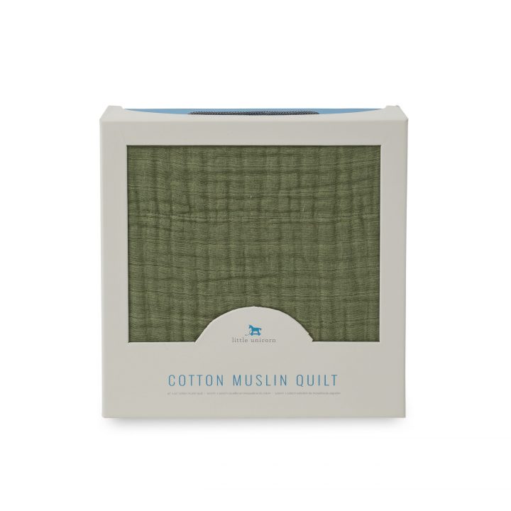 Cotton Muslin Quilt - Fern Cotton Muslin Quilt - Fern