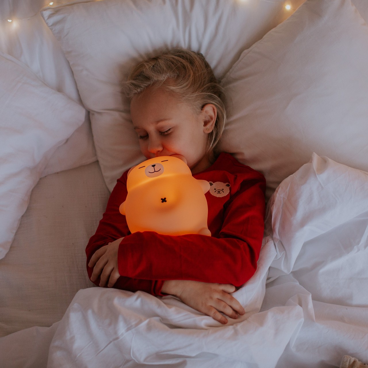 Kuschelfigur, Nachtlicht, Einstellbares Licht, Soft Toy, Kinderzimmerdeko