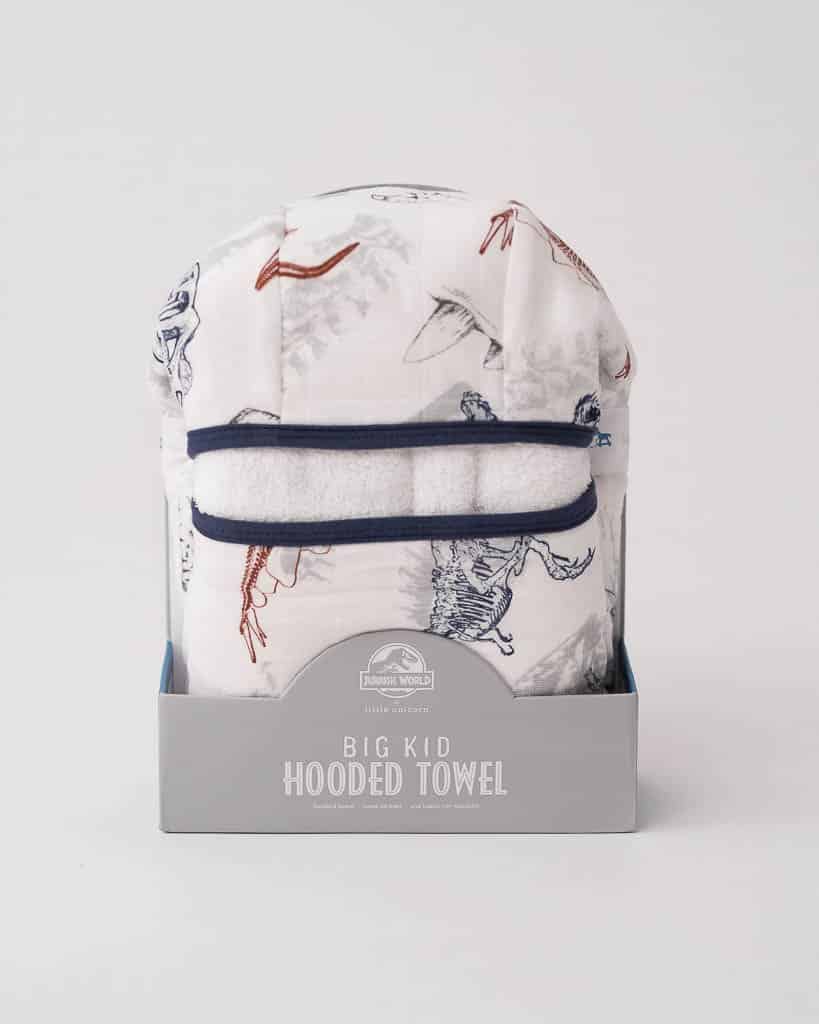 Big Kid Hooded Towel -  Paleontologic