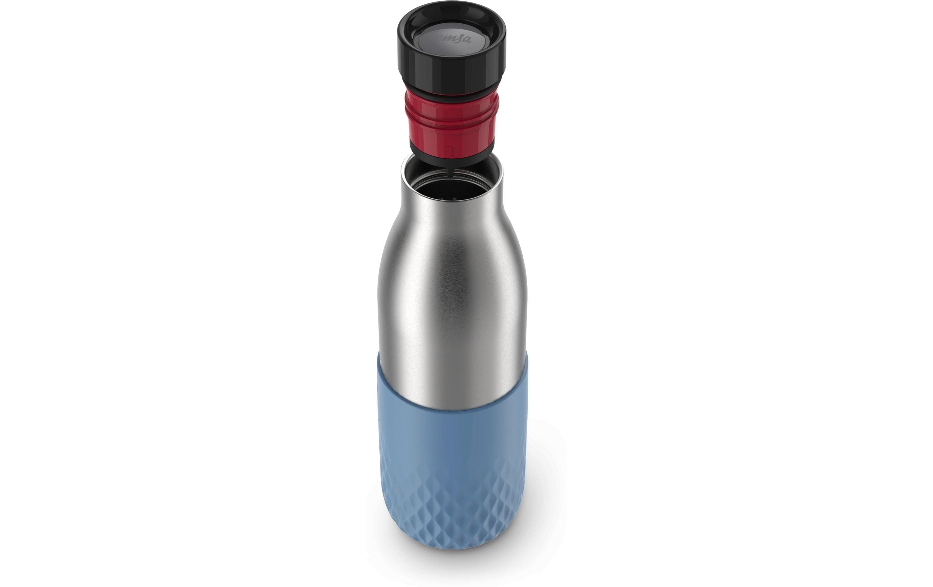 Emsa Bluedrop Trinkflasche 0.5 L Aqua Blue