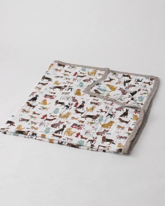 Big Kid Cotton Muslin Quilt - Woof