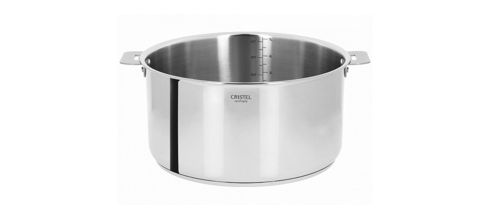 Cristel Edelstahlfleischtopf Casteline 22cm Cristel Edelstahlfleischtopf Casteline 22cm