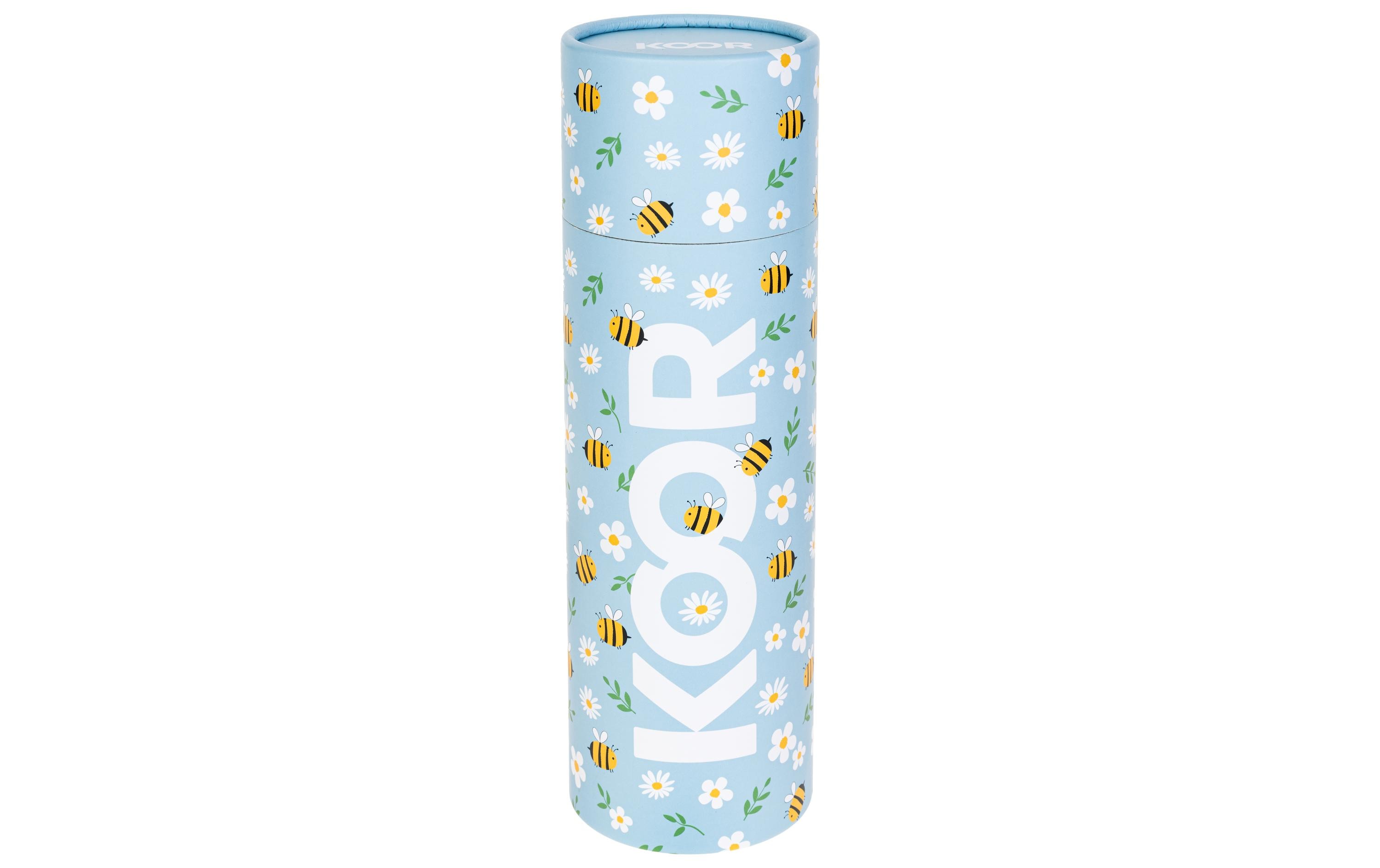 KOOR Flasche Thermo 500ml Bees and flowers