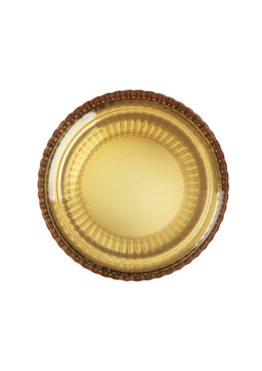 Lyngby Vase, 31cm, Amber