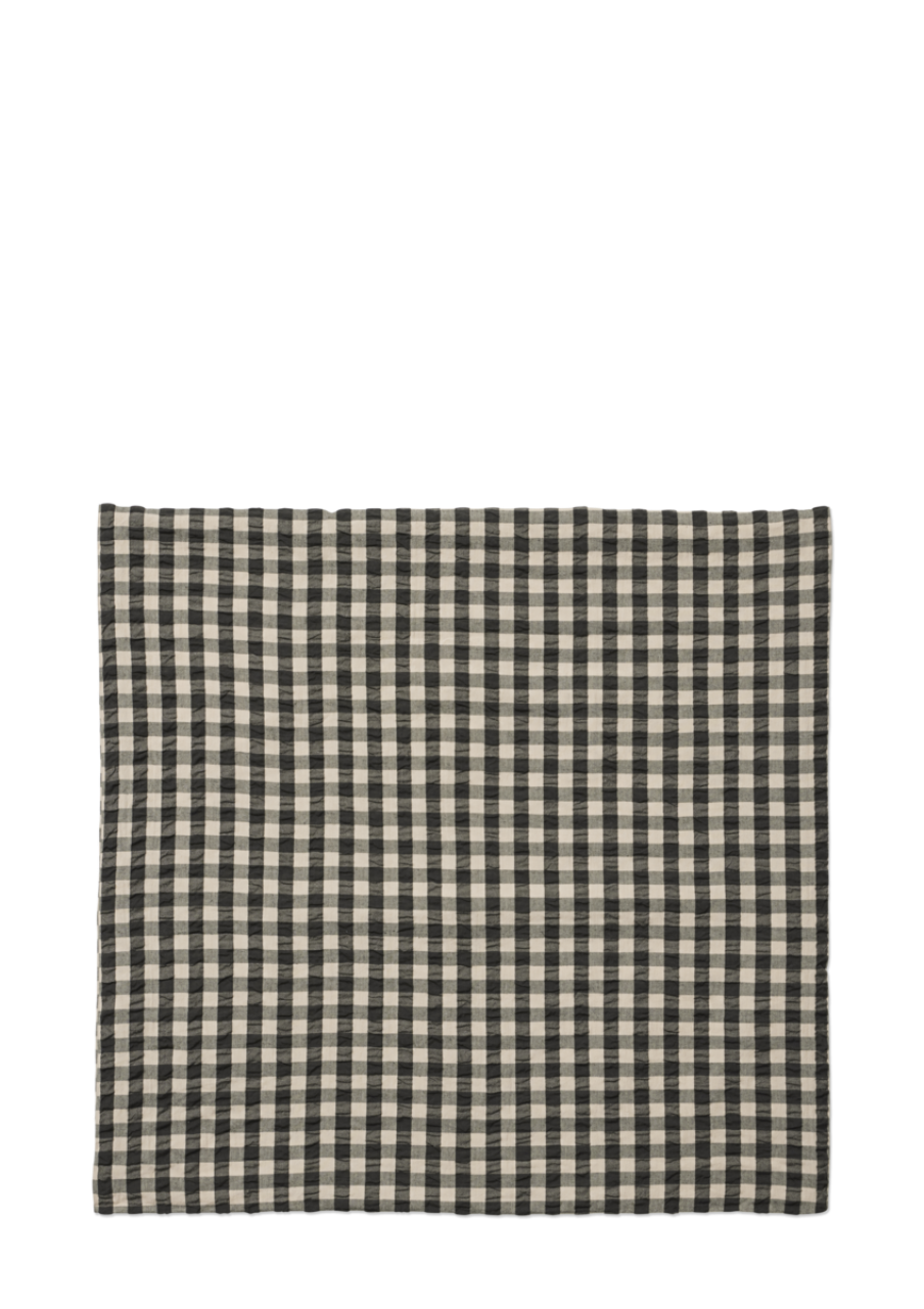 Bæk&Bølge Kissenbezug SE, 60x50cm, Schwarz/Sand