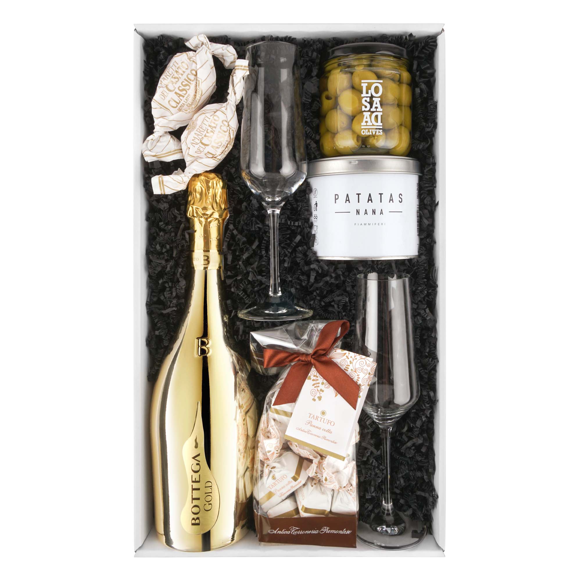 Geschenkkorb "Bottega Gold"