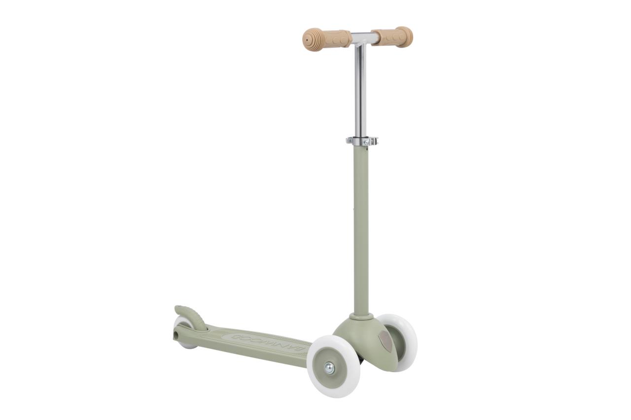 ECO SCOOTER - Vintage Eco Tretroller Olive ECO SCOOTER - Vintage Eco Tretroller Olive