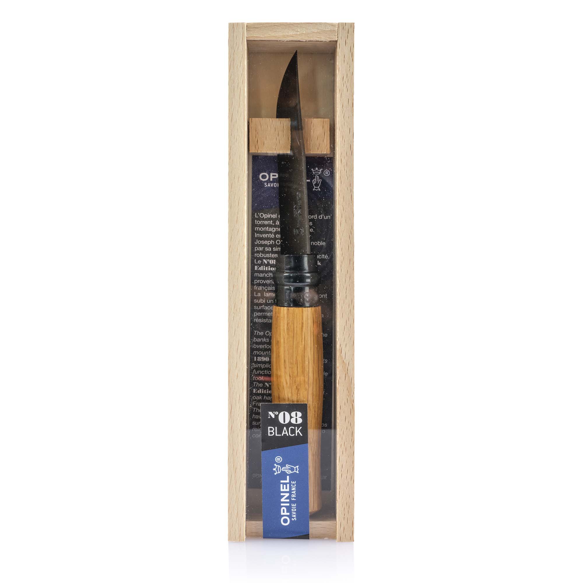 Opinel Taschenmesser N°08 Black Oak