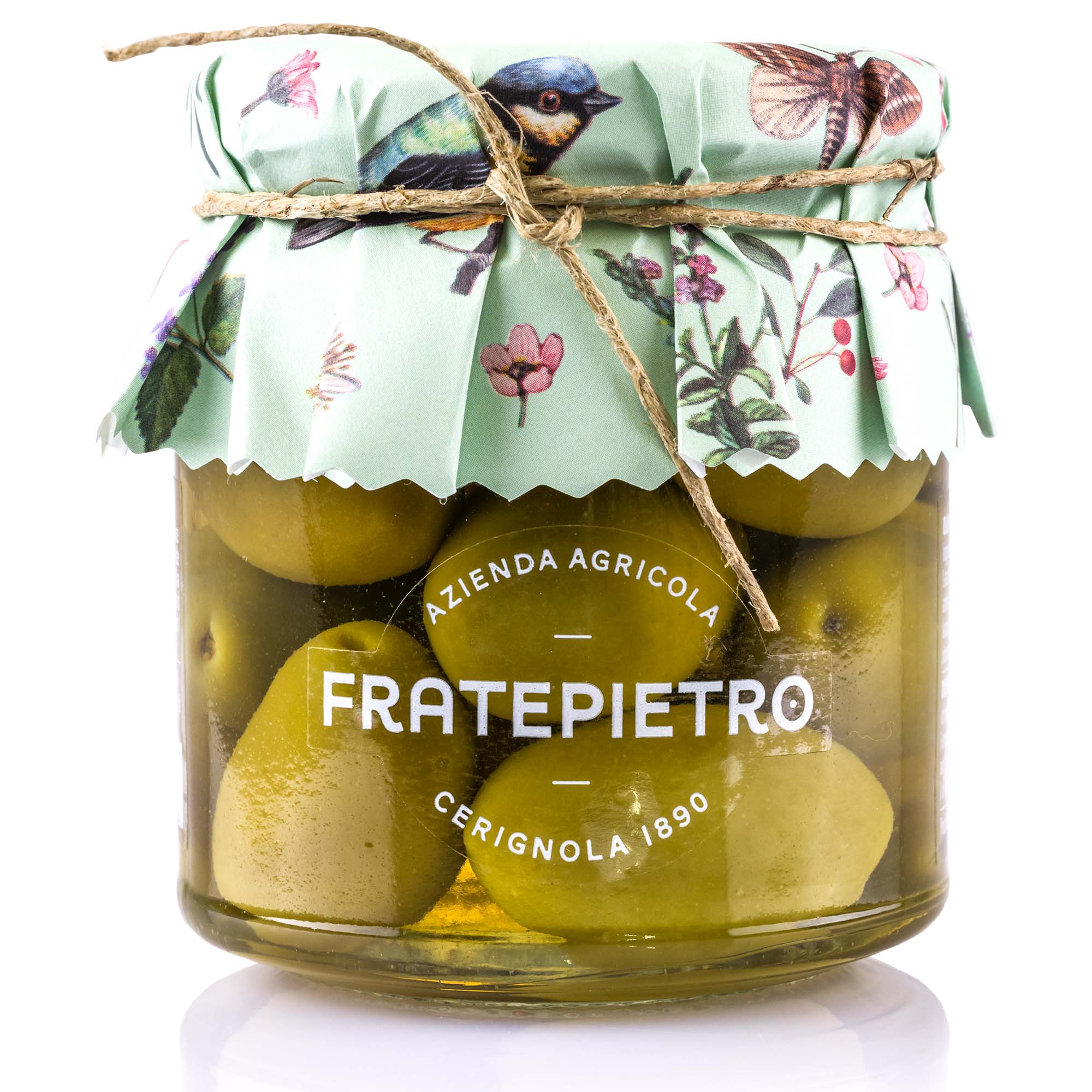 Olive Bella di Cerignola GG, im Glas 314ml Olive Bella di Cerignola GG, im Glas 314ml