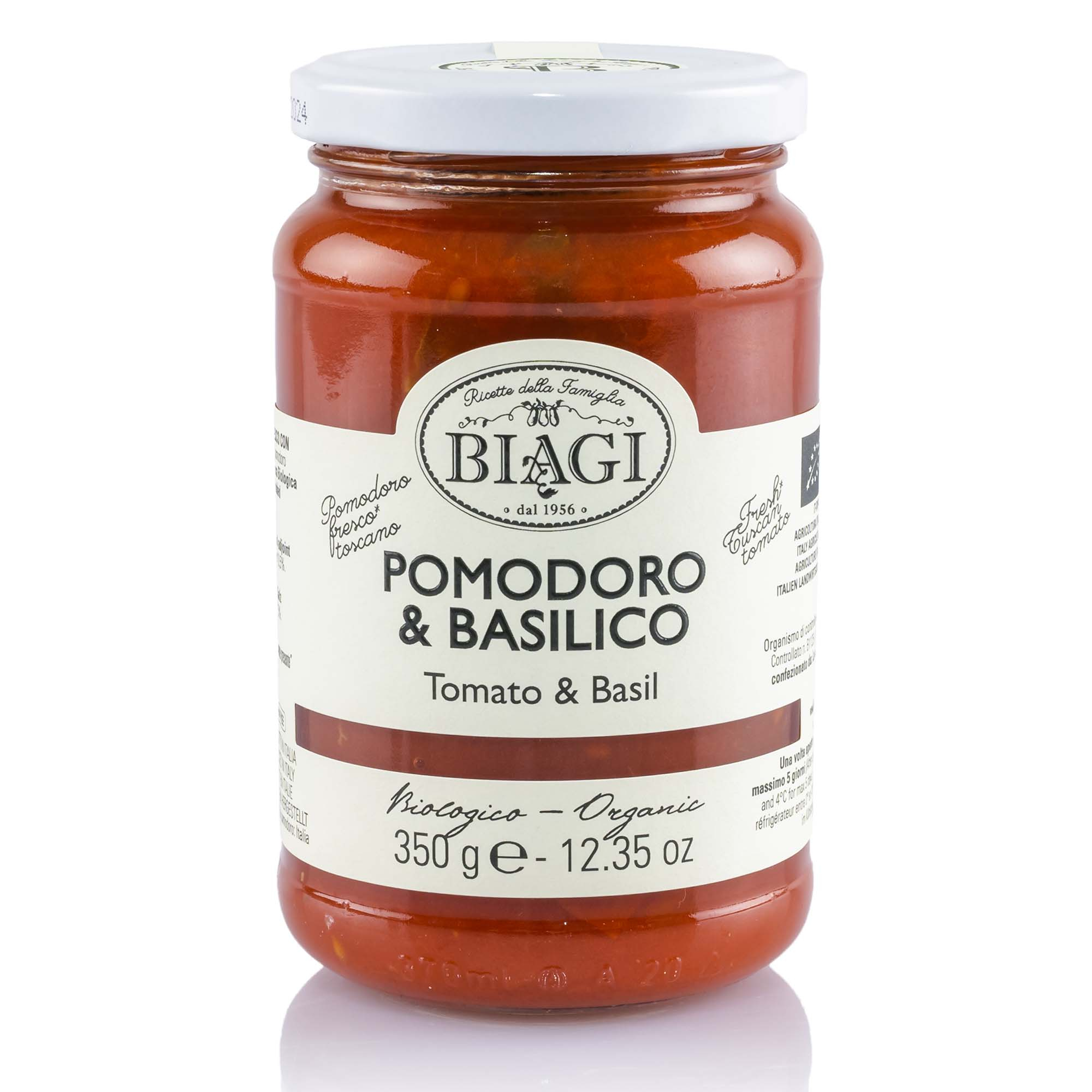 Salsa pomodoro & basilico, 350g
