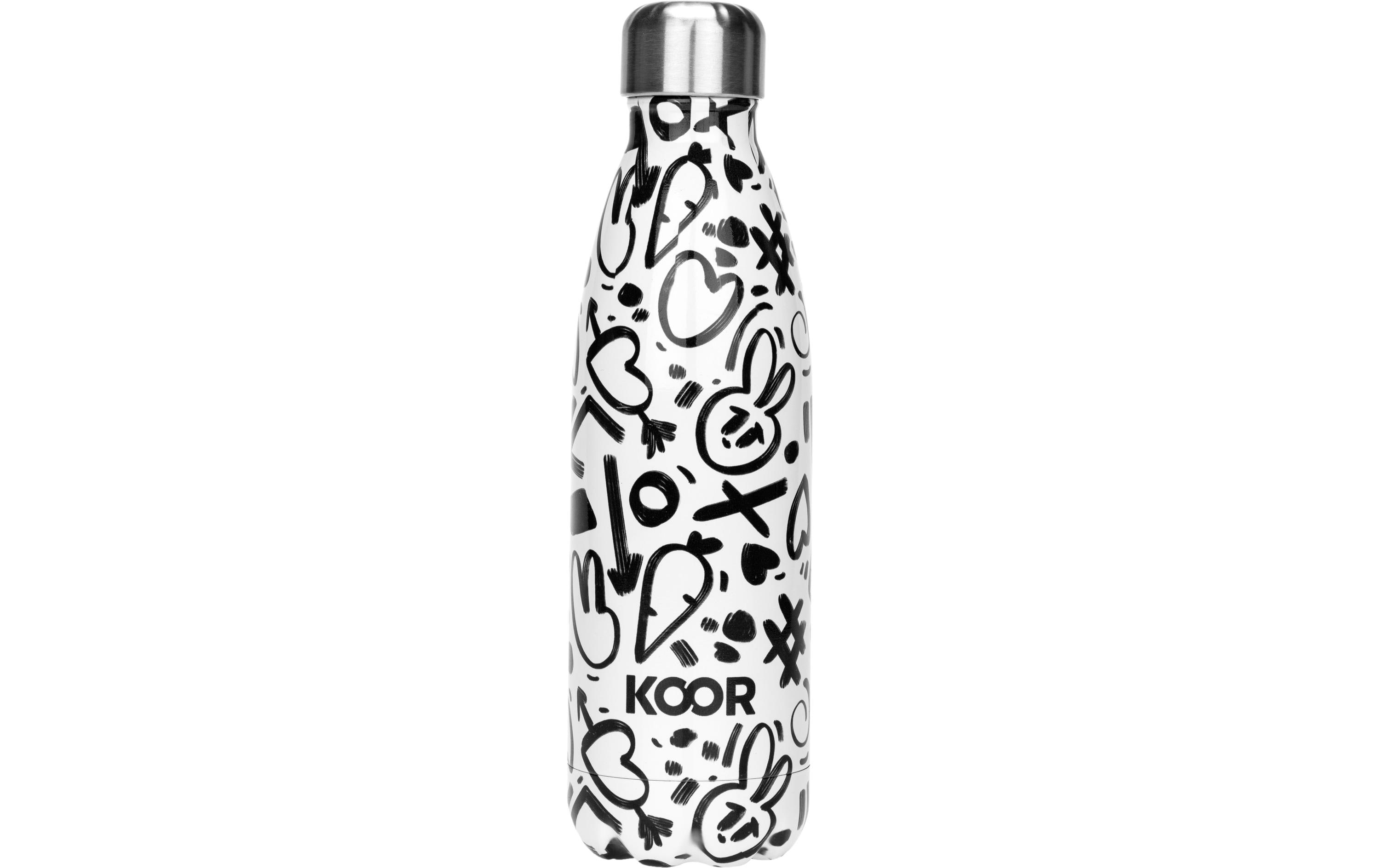 KOOR Flasche Thermo 500ml Graffiti Symbols