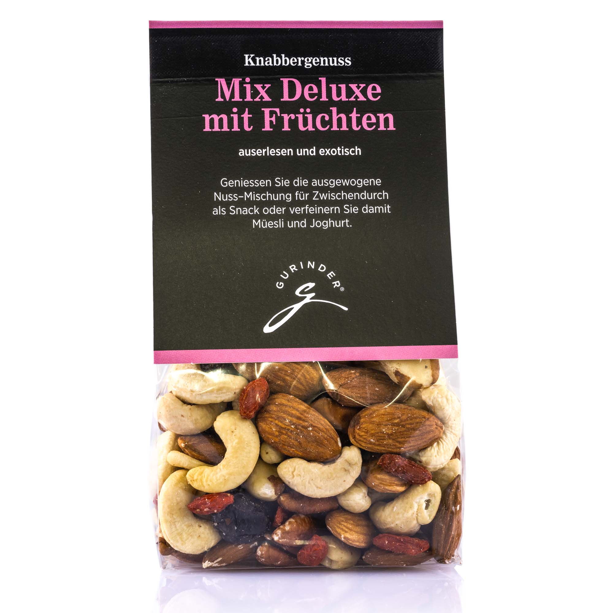 Mix Deluxe mit Früchten, 150g