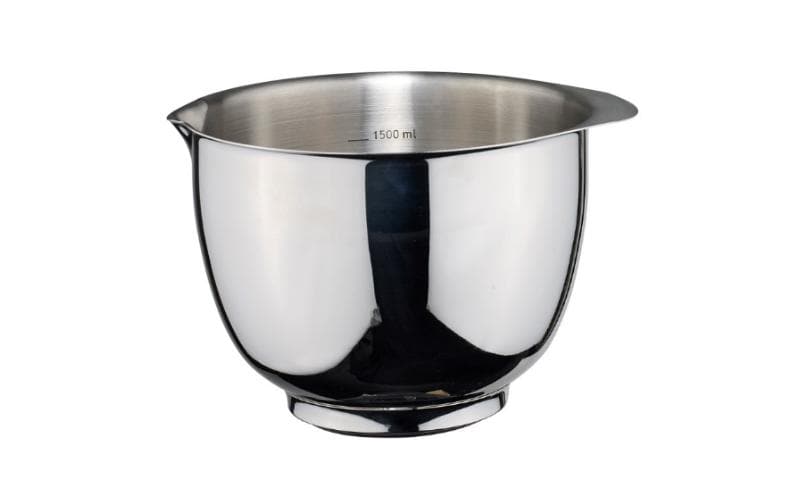Edelstahl, Schüssel, Mixschüssel, Spiegelglanz, 1500 ml