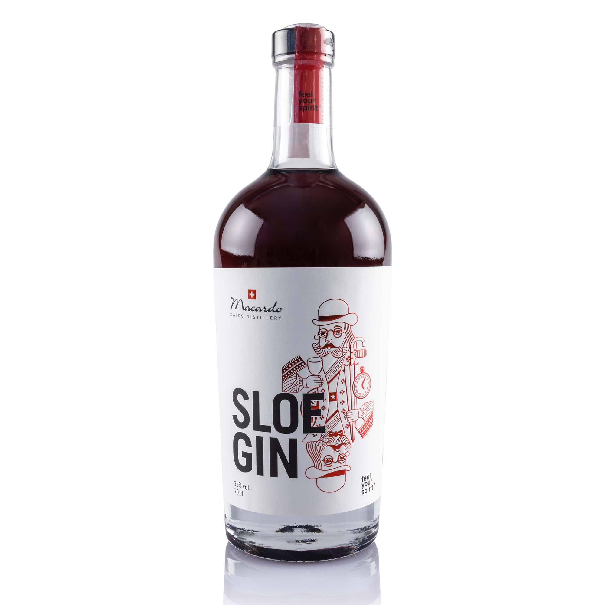 Sloe Gin von Macardo, 70cl, 28% Vol.