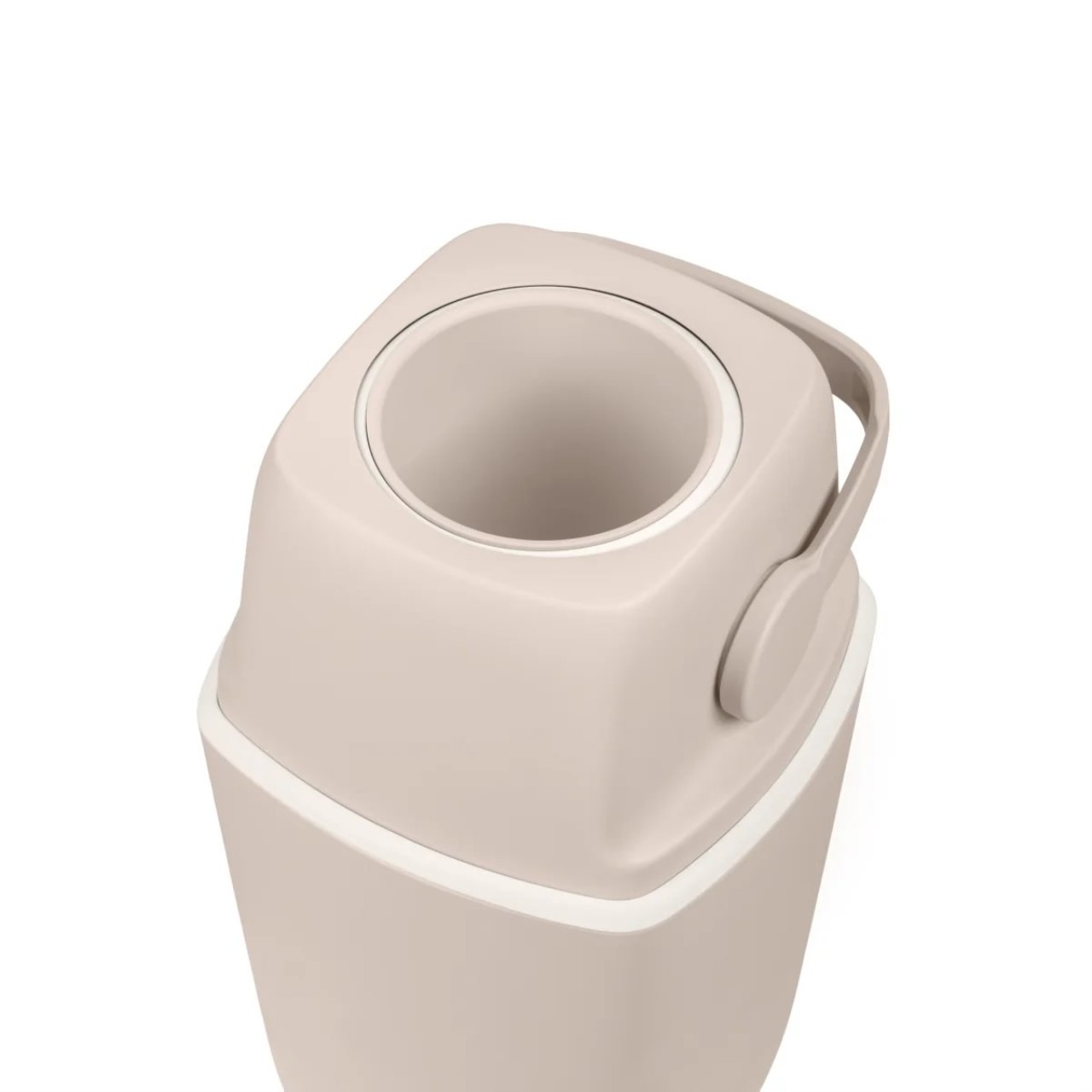 Kunststoff, Beige, hohles Zylindrisches Oberteil, Karaffenoberteil, Behälterdeckel
