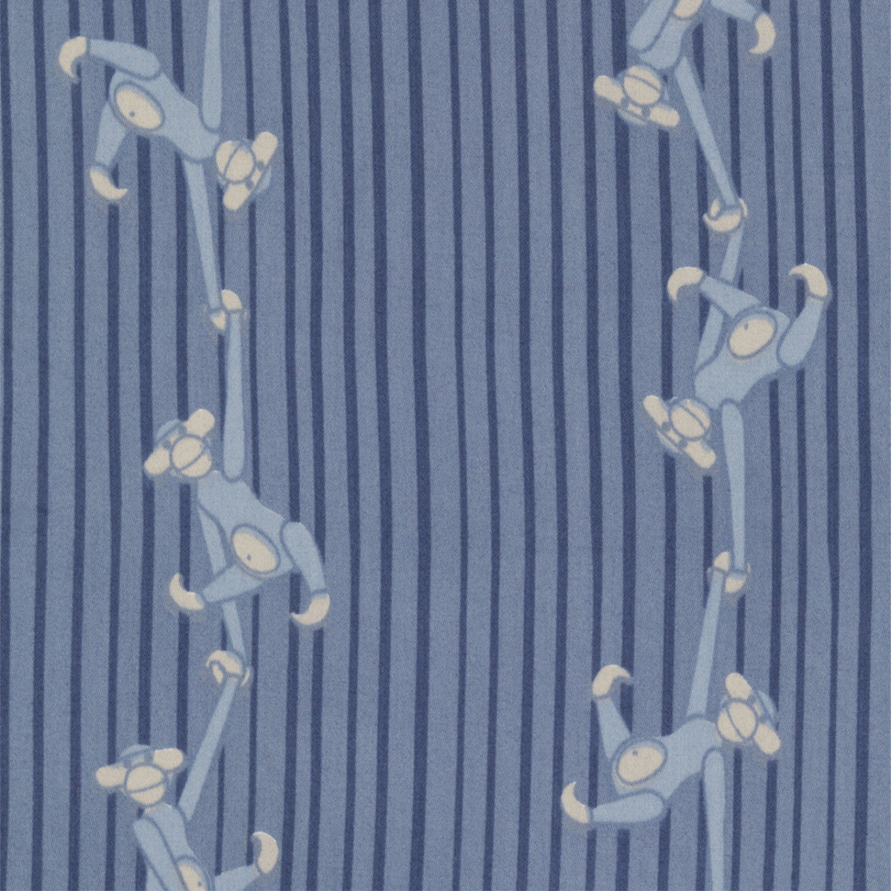Bettwäsche Affe Baby DK, Blau