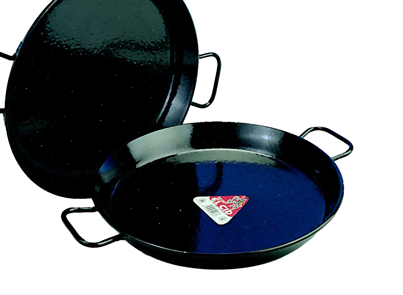 Paellapfanne Ø 36 cm Stahlblech emailliert