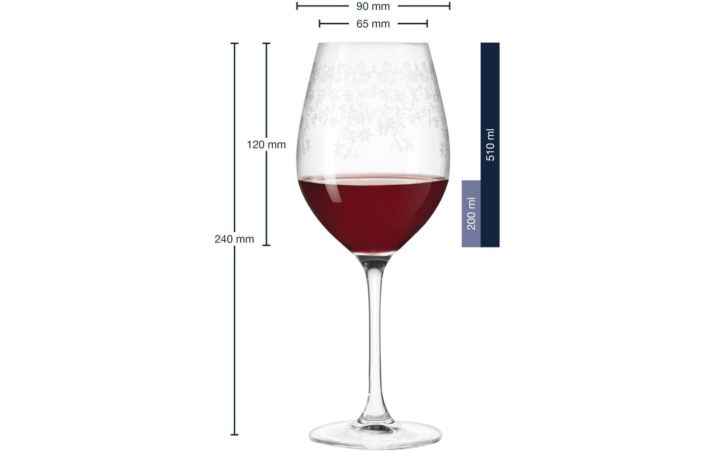 Leonardo Rotweinglas Chateau 510ml