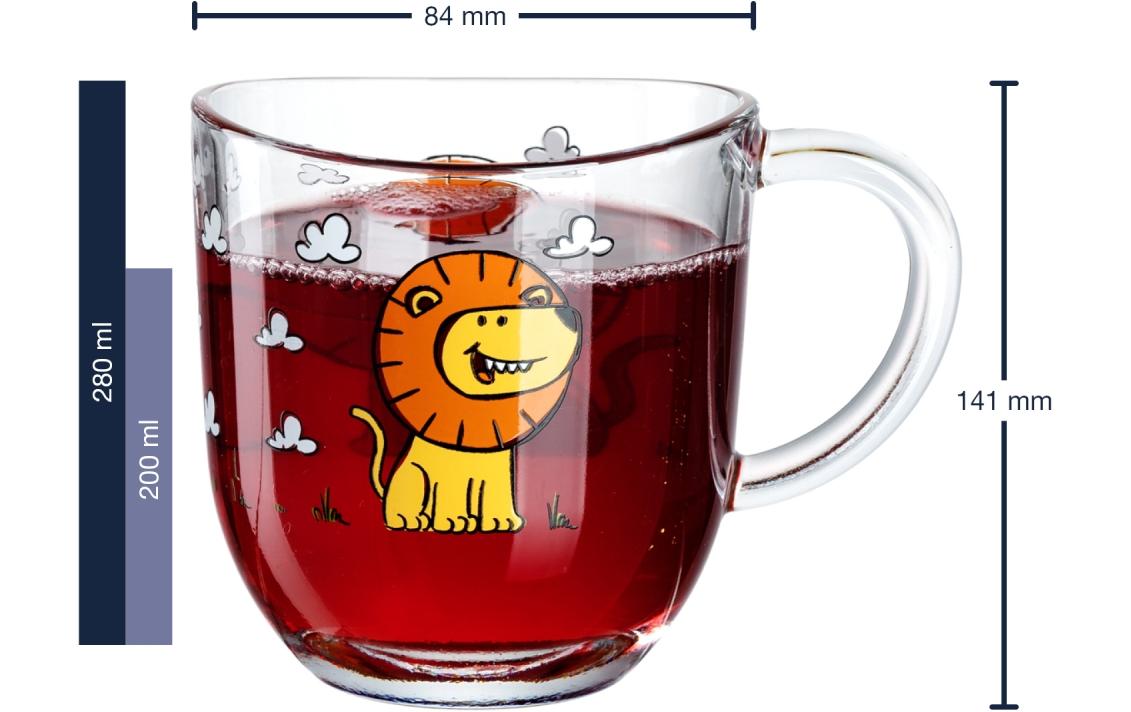 Leonardo Kindertassen Bambini, 280 ml, Löwe