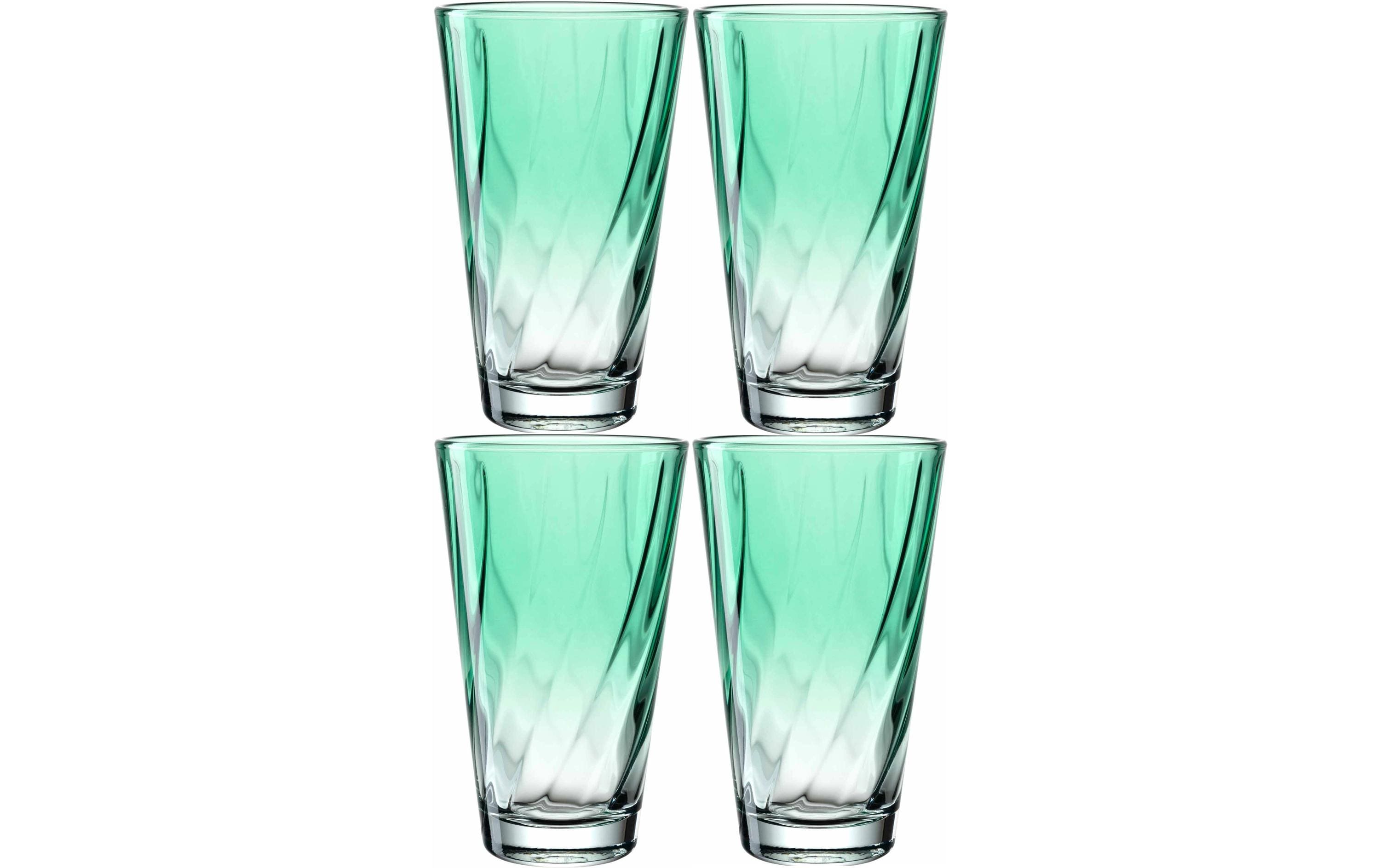 Leonardo Trinkglas Twist, 300ml grün