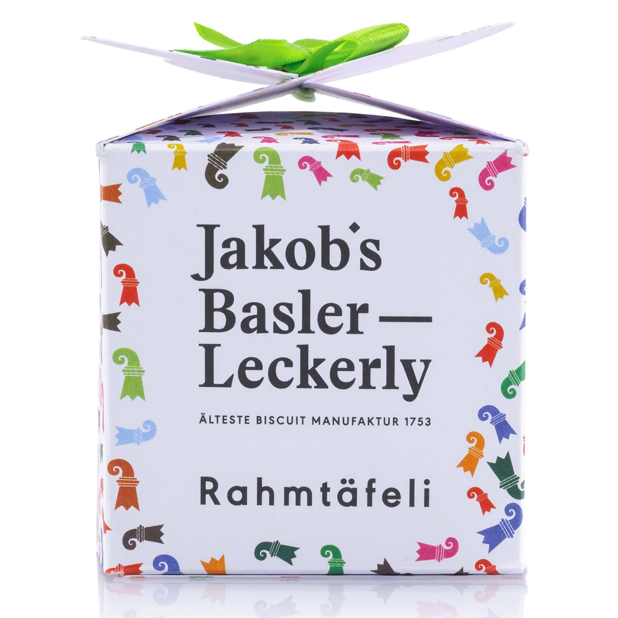 Jakob’s Kleeblatt Box, Rahmtäfeli 80g