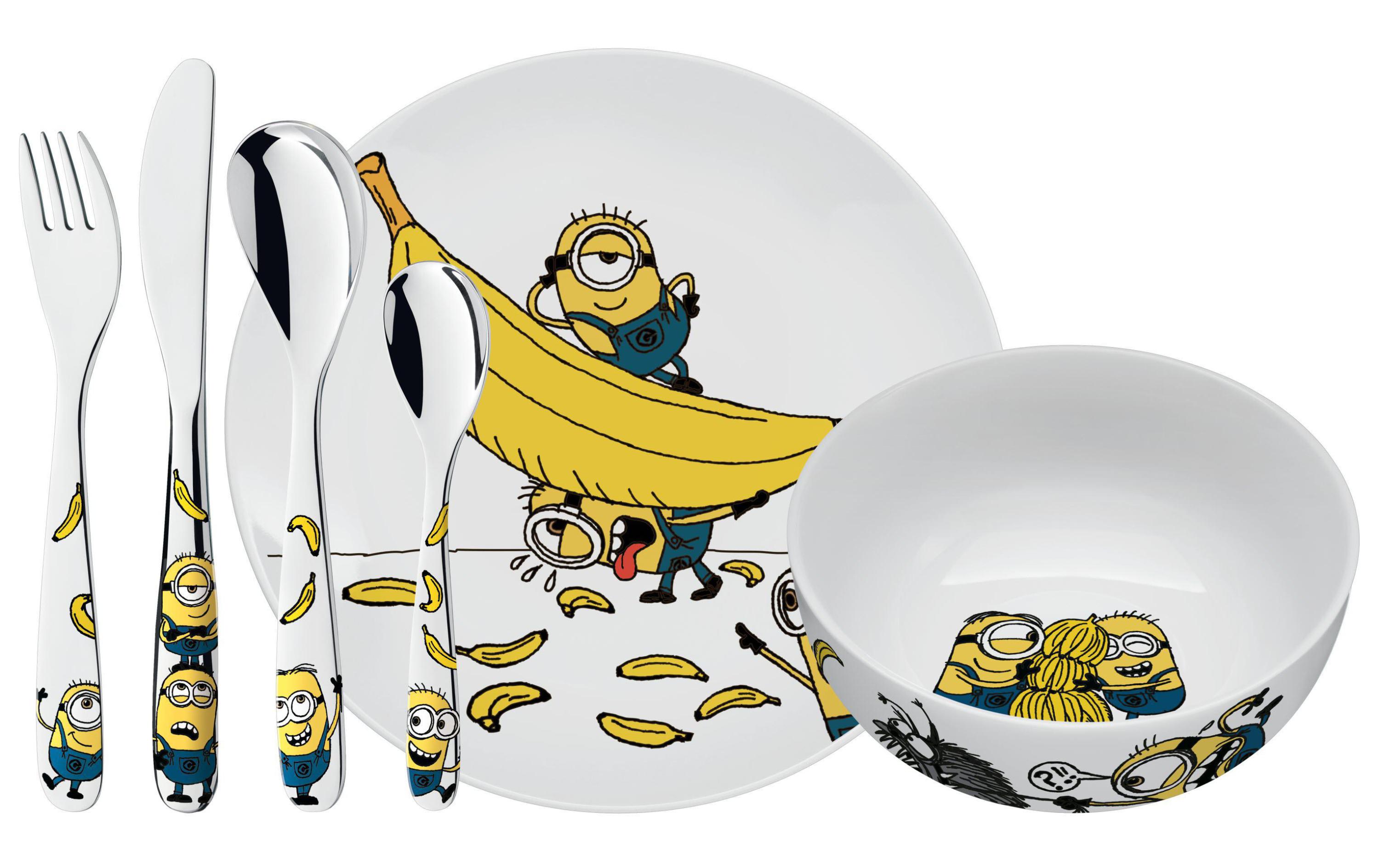 WMF Kinderbesteckset 6-teilig MINIONS