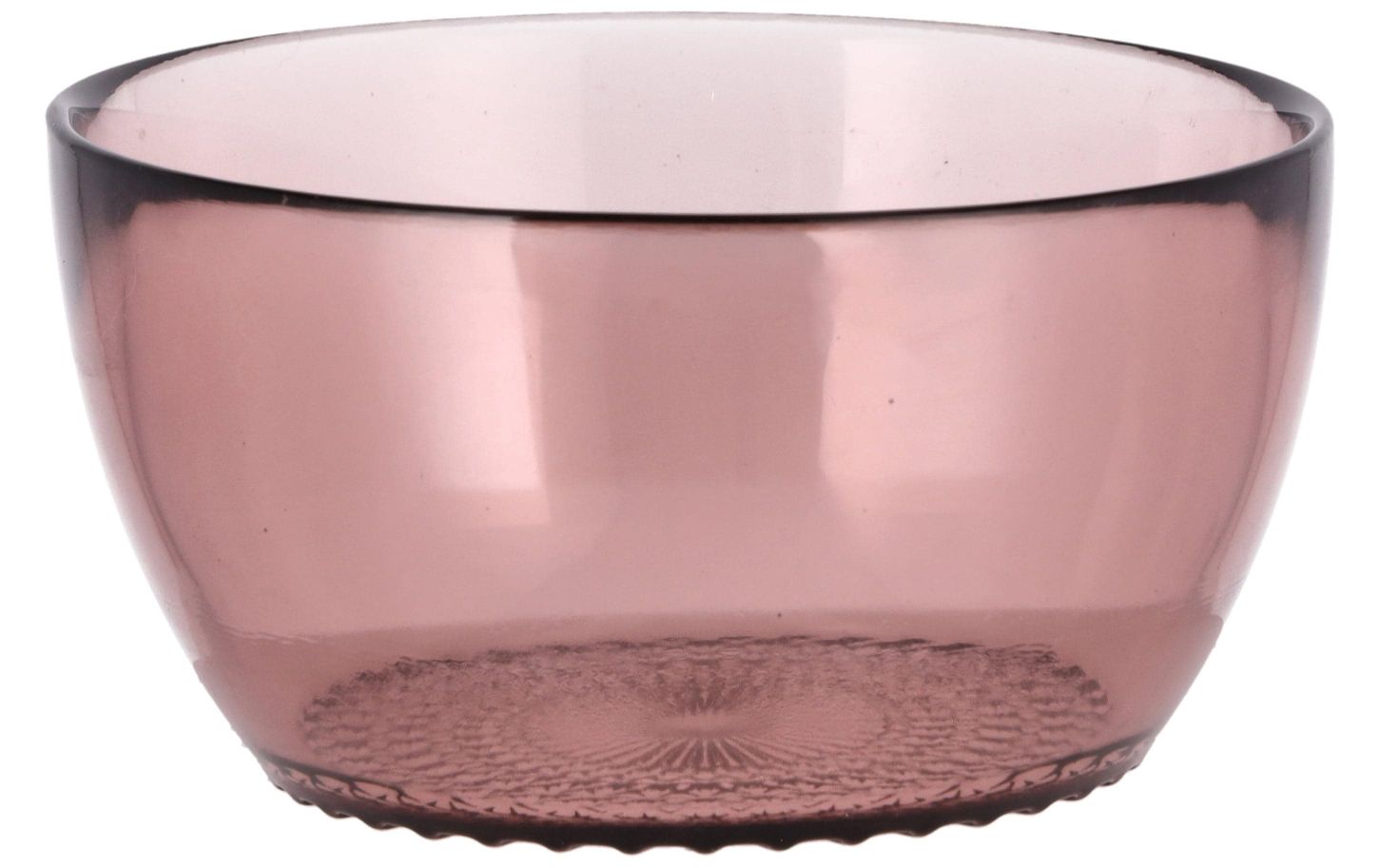 glas, schüssel, pink, transparent, texturierter boden