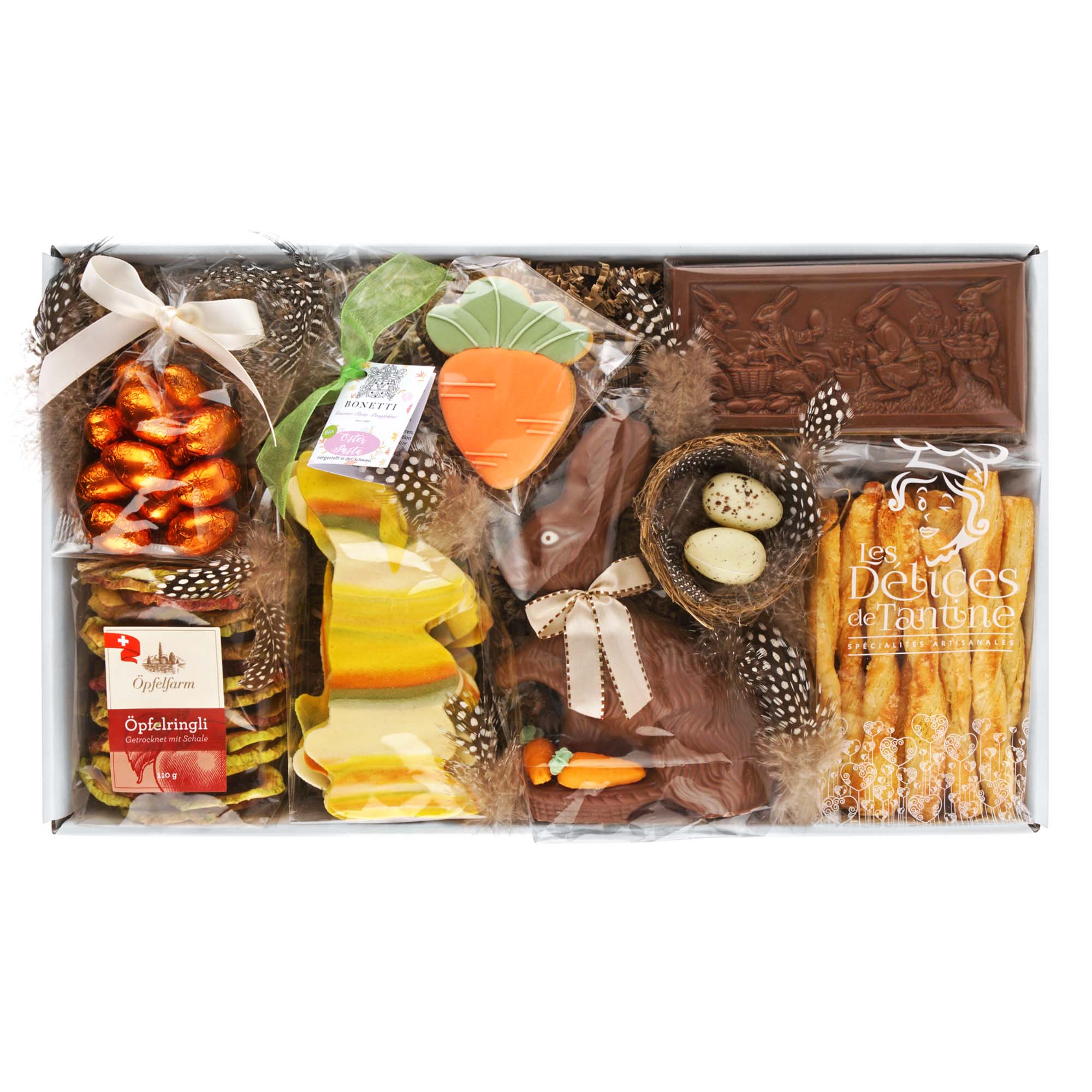 Geschenkkorb Ostern "Hasenfest" Essen, Imbiss