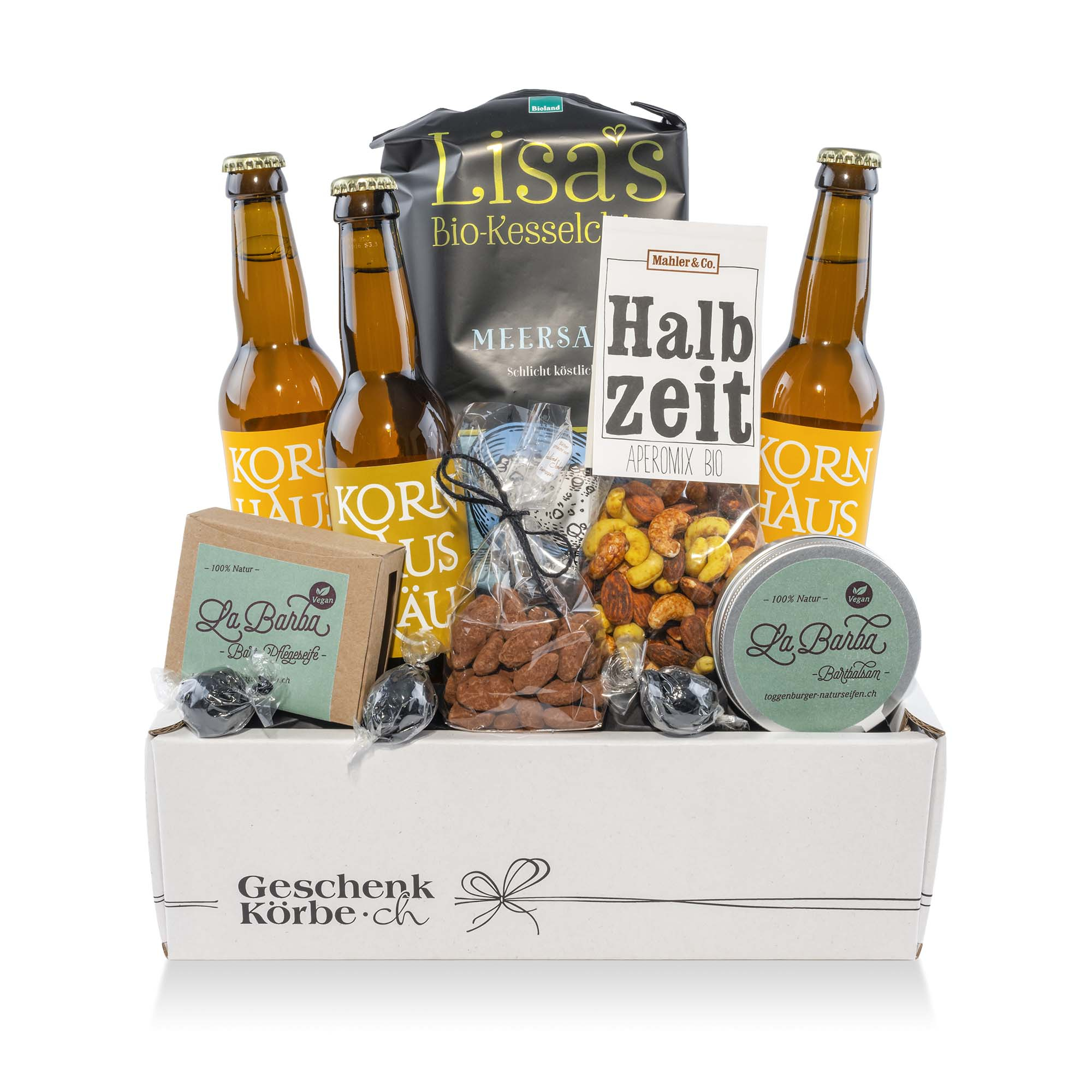 Geschenkkorb Wellness "Barber"