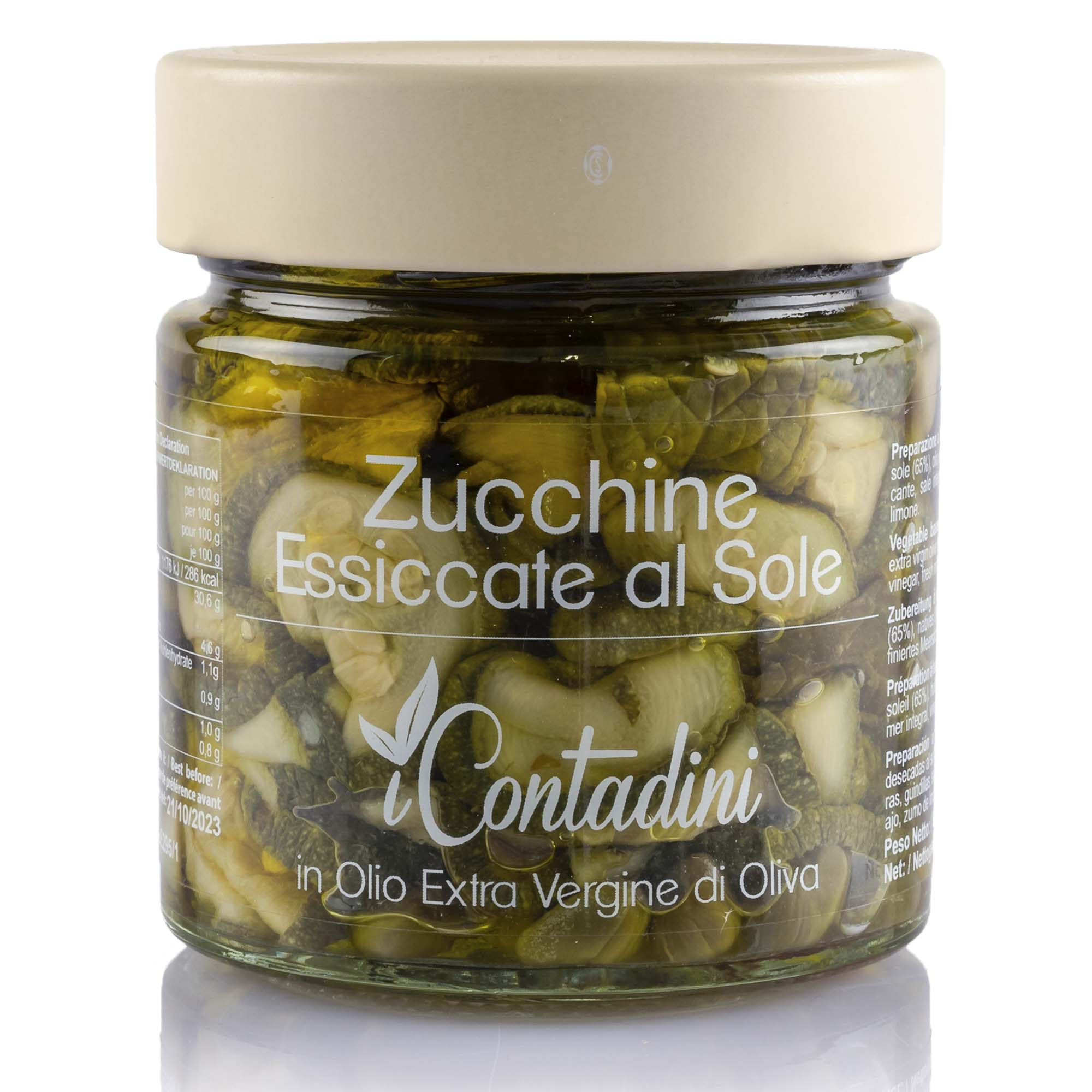 Zucchine essiccate al sole 230g Zucchine essiccate al sole 230g