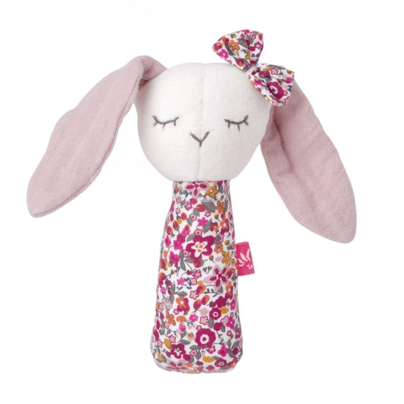 Squeaker Rabbit Girl (GOTS) | Greifling